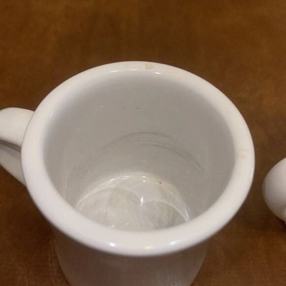 Set Of 3 ITI White Ceramic Coffee Mugs - Picture 2 of 8